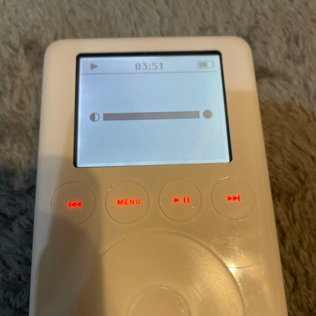 Apple iPod 15GB ホワイト　A1040