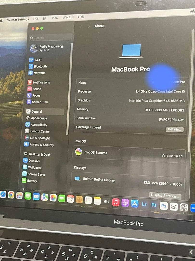 MacBook pro 13”