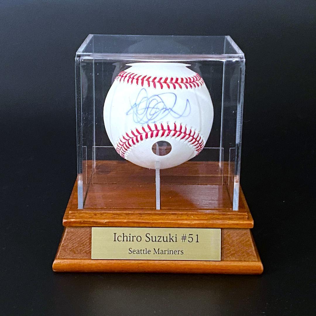 【至宝】イチロー★直筆サインベースボール★写真付き
