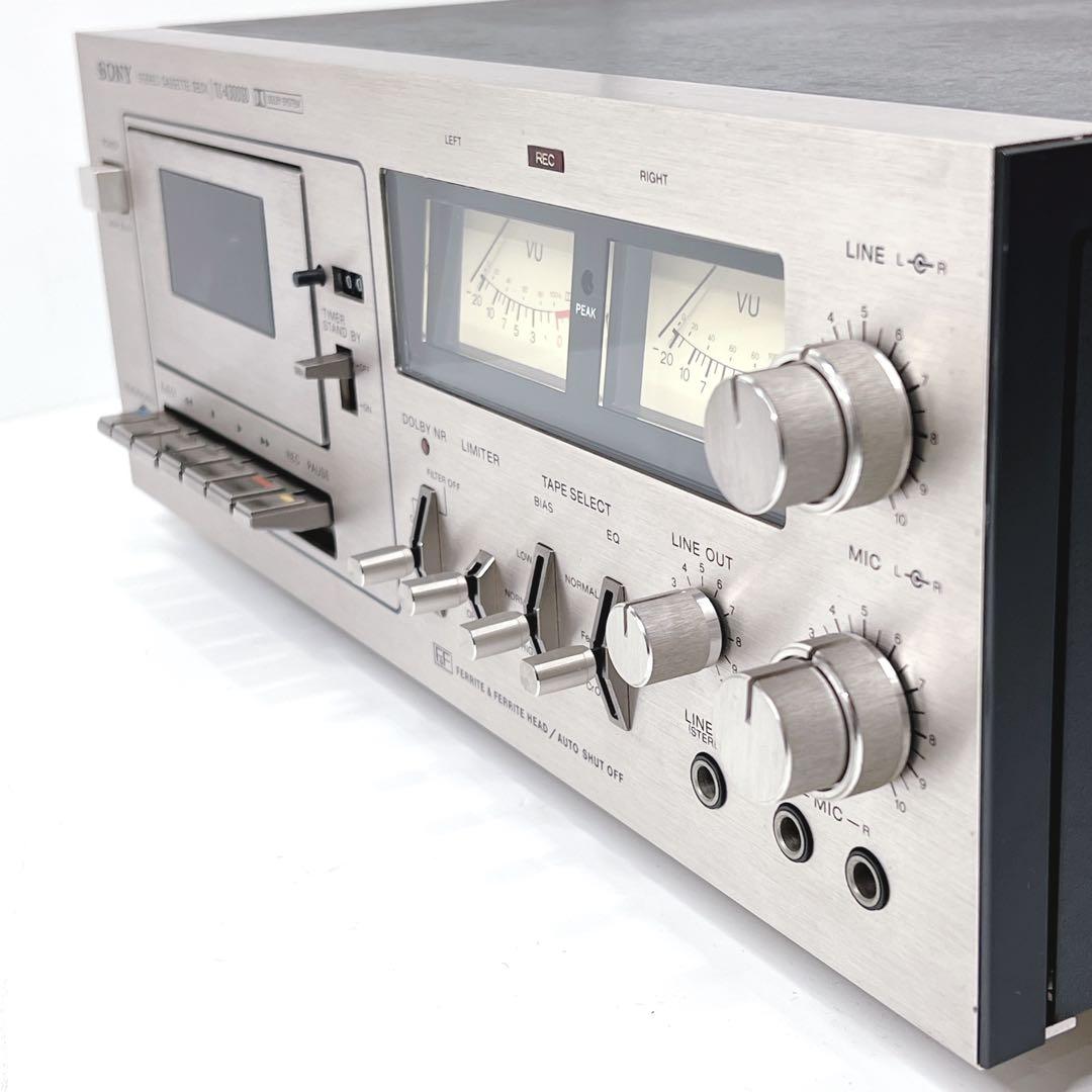 【良品・動作品】 SONY TC-4300SD カセットデッキ