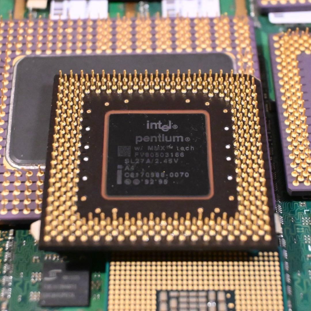 Intel PENTIUM PRO含むCPU及びメモリ数十枚　ジャンク　金