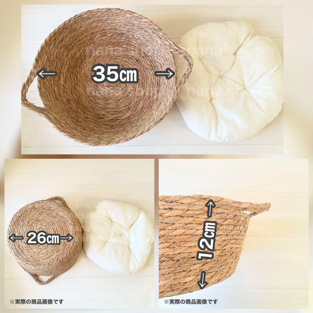 手編み風かごセット【透かし編み緑へび】♪ニューボーンフォト撮影衣装 小道具　干支