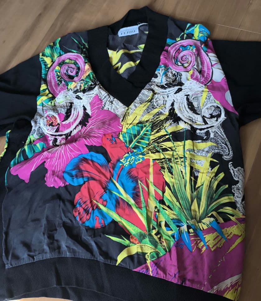 ★レア★ビンテージ★GIANFRANCO FERRE ジャンフランコフェレ★刺繍