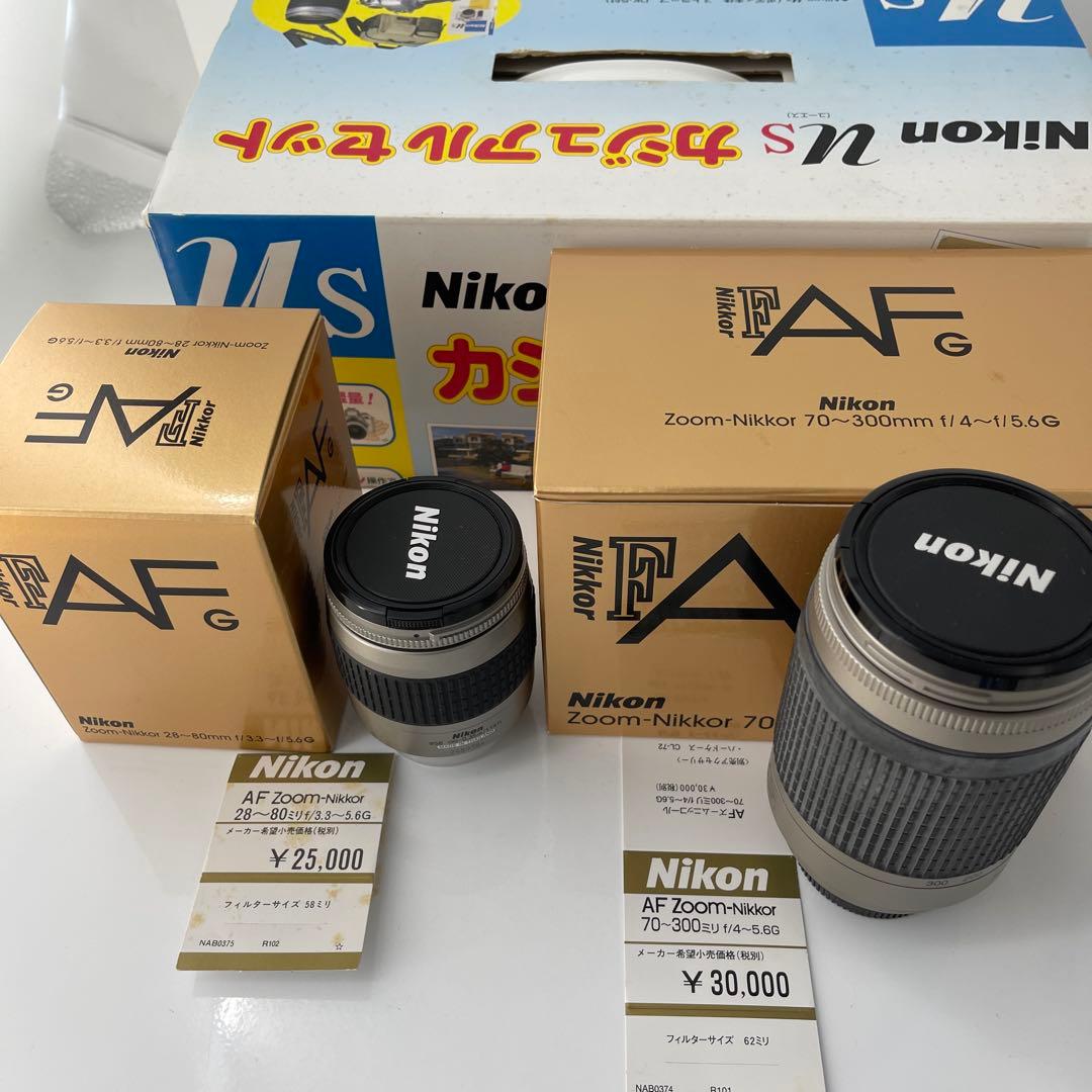 美品　Nikon U.S. フィルム一眼レフカメラセット