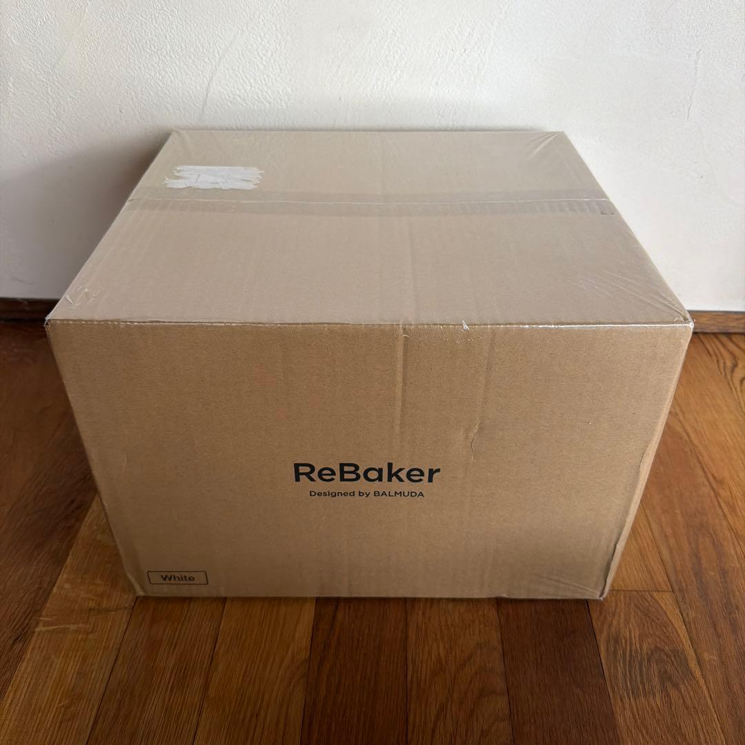 【未使用未開封品】BALMUDA バルミューダReBaker リベイカー 白