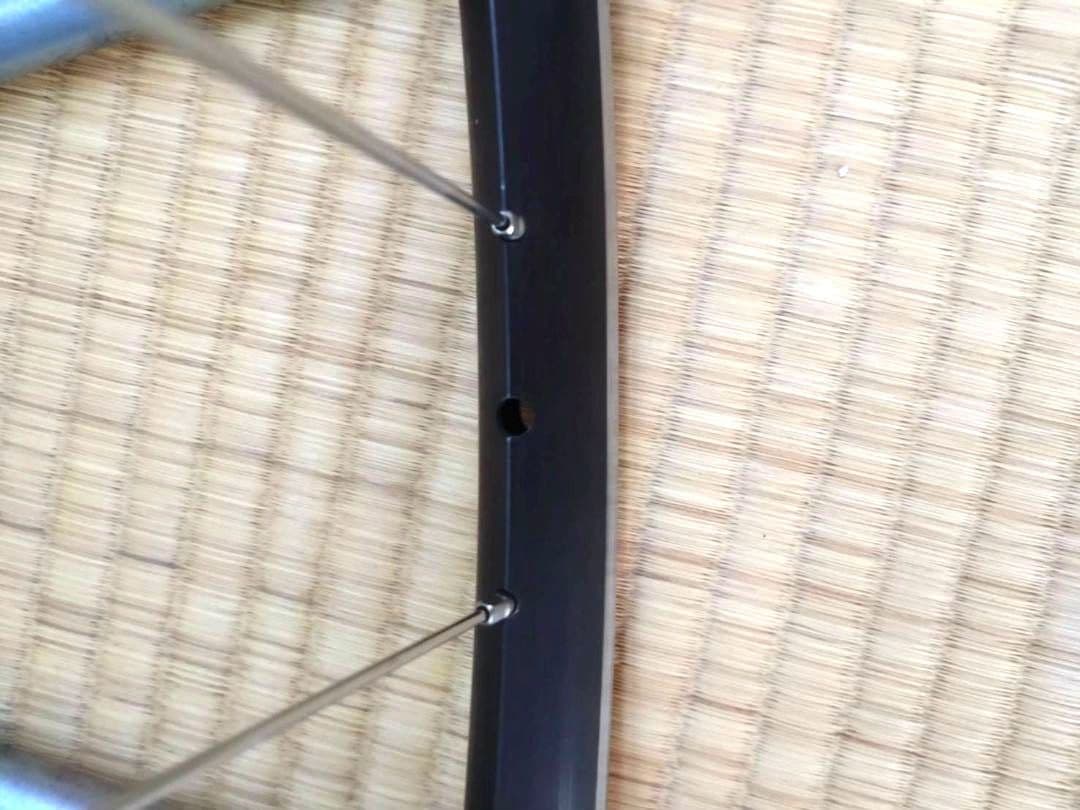 H plus son 後輪ホイールとSurly　ハブ