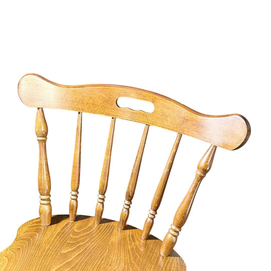 HR913 柏木工　ウィンザーチェア　ダイニングチェア　スピンドルバック