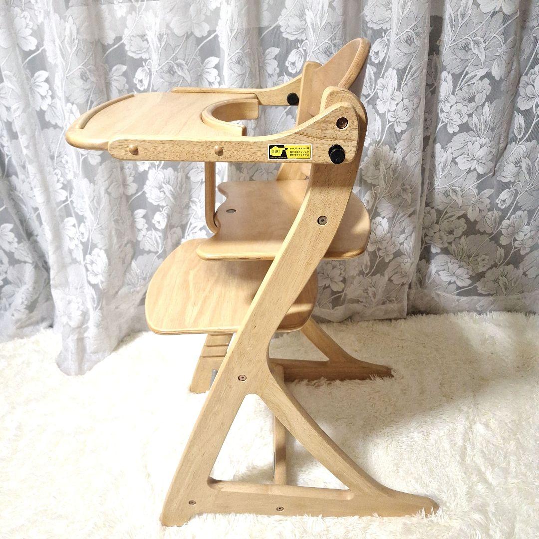 大和屋　すくすくチェアスリムプラス　テーブル&ガード付き　　yamatoya