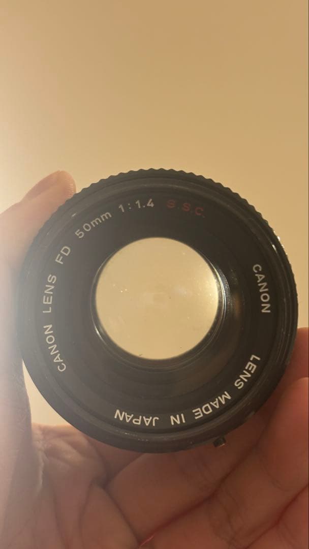 Canon AE-1 programフィルムカメラ FD50mm f1.4