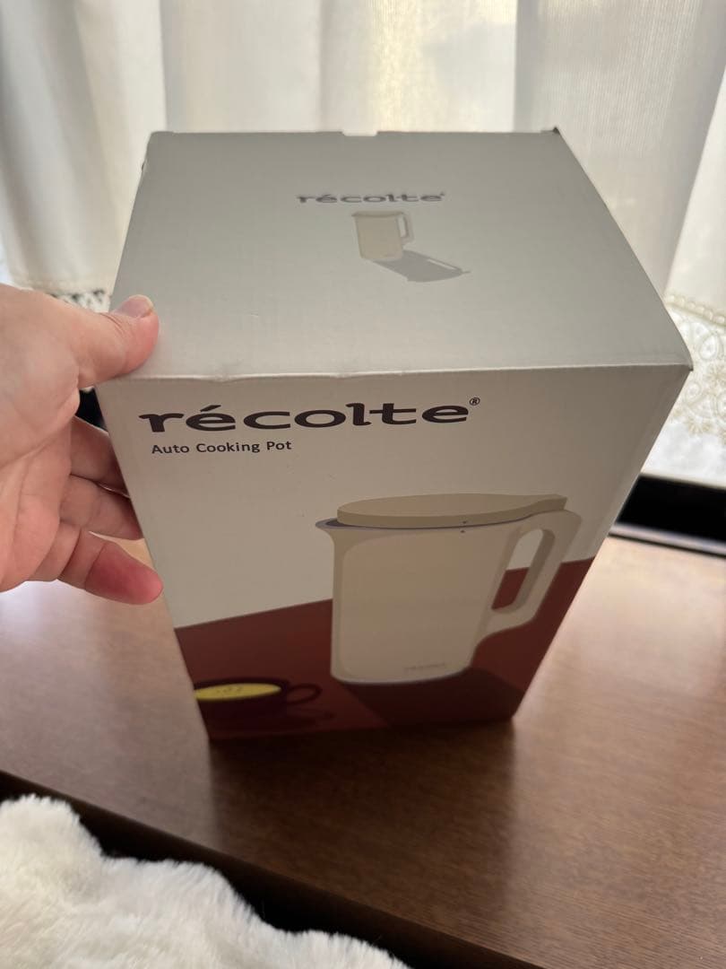 recolte レコルトスープメーカー 全自動調理ポット　クリームホワイト