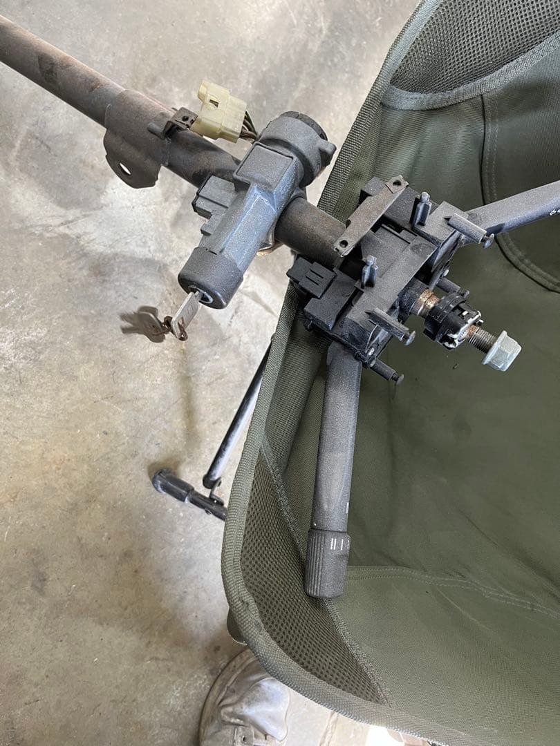 ローバーミニ　後期タイプ　ステアリング