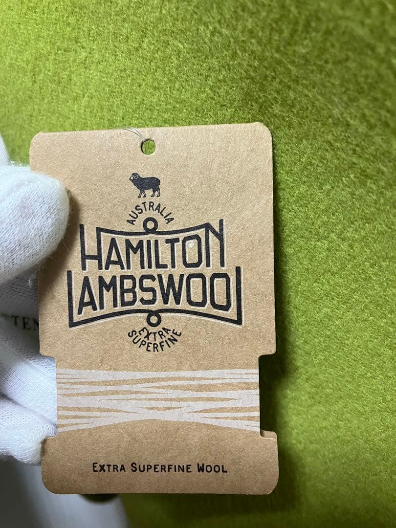 定価47000Spick &span ピスタチオグリーンコートタグ付き高級ウール