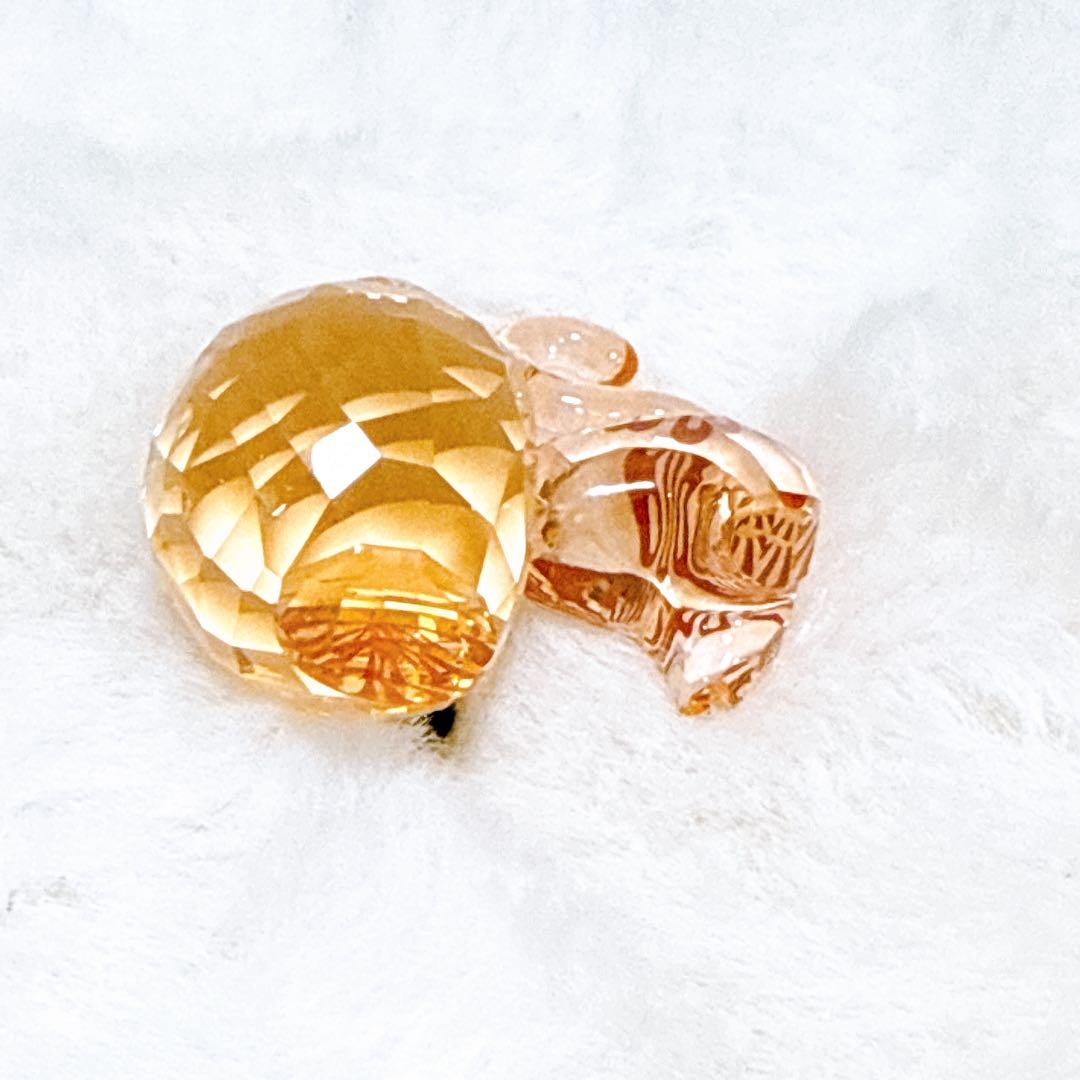 美品✨ スワロフスキー ラブロッツ 申 干支 置物 クリスタル ガラス 箱付き