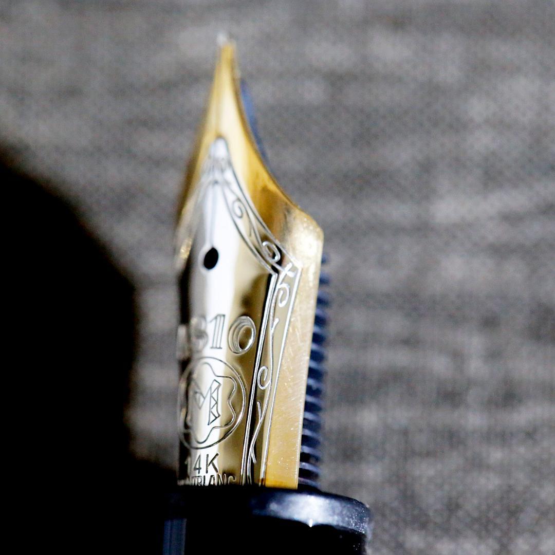 【美品 送料込み】モンブラン 万年筆 １４７ トラベラー マイスターシュテュック