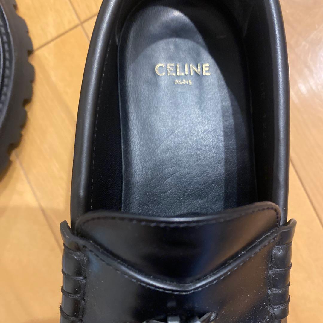 セリーヌ　美品　タッセル付き　ローファー