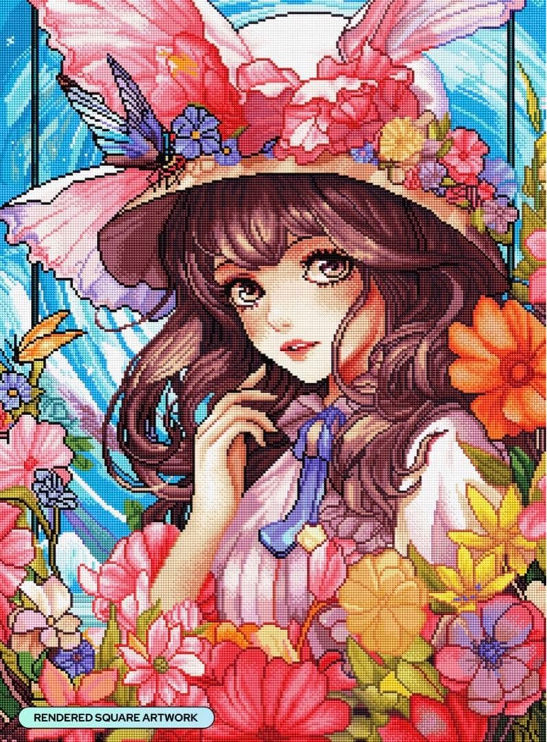 ✴︎期間限定価格✴︎ダイヤモンドアートクラブ　DAC 豊かな花々