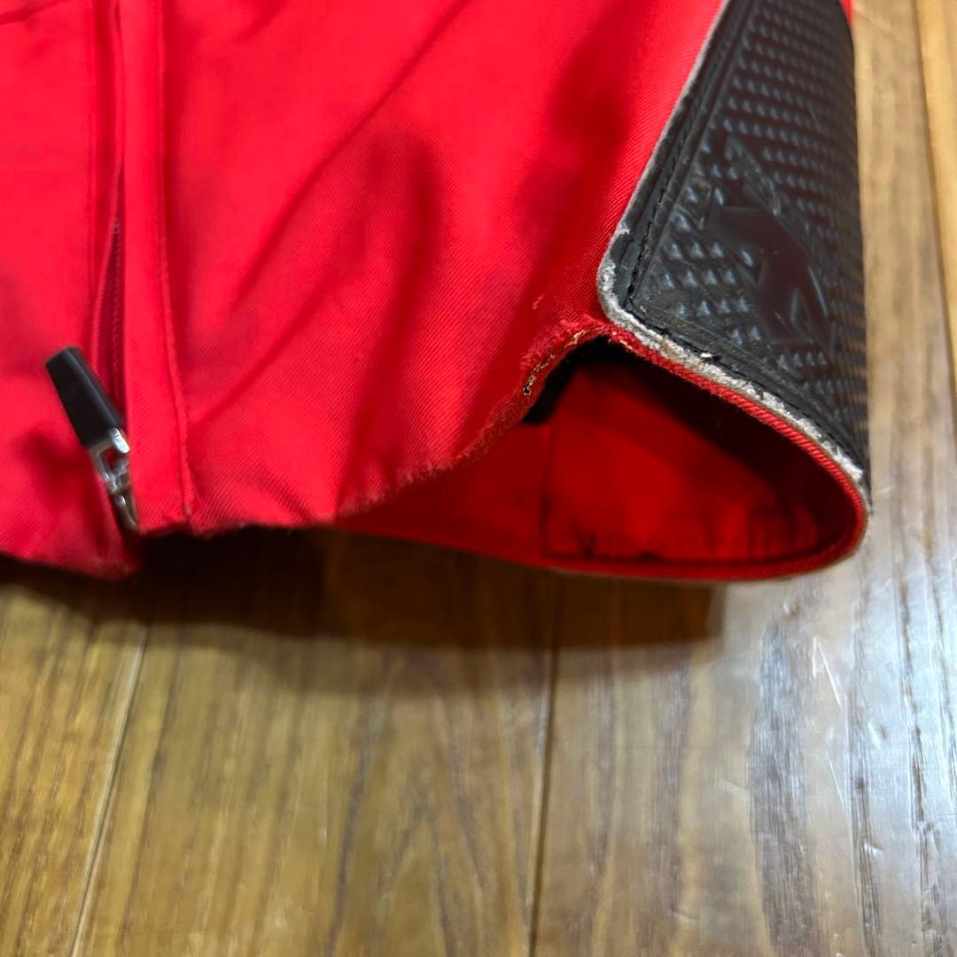 DESCENTEスキーウェア 黒白/赤 レディース上Sサイズ/下Mサイズ