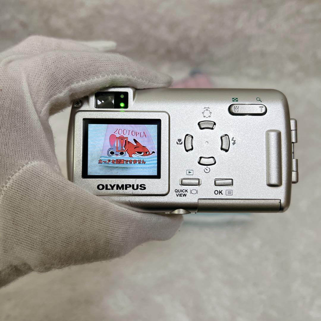 OLYMPUS μ-10 DIGITAL コンパクトデジタルカメラ