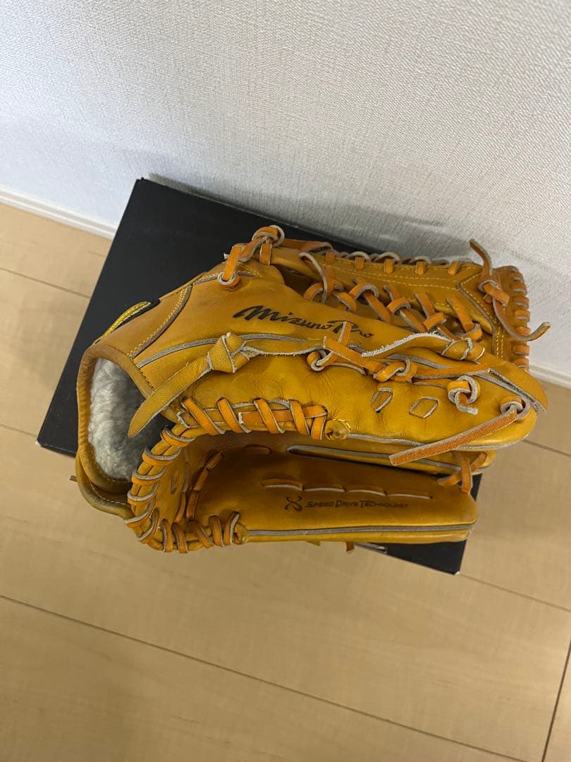 大人気ミズノプロ　軟式用　外野手　グローブ