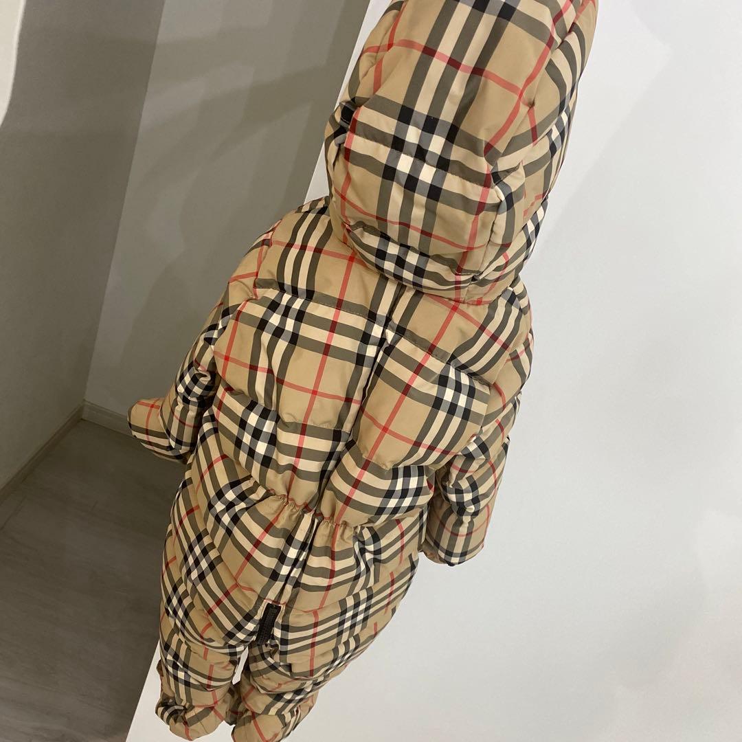 正規美品！Burberryバーバリーチェック新生児赤ちゃんボディースーツセット
