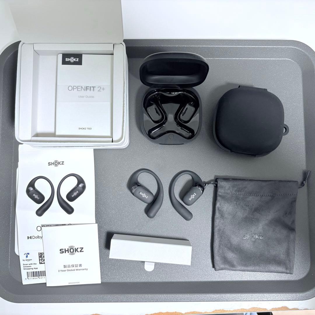 SHOKZ OPENFIT2+ Plusワイヤレスイヤホン
