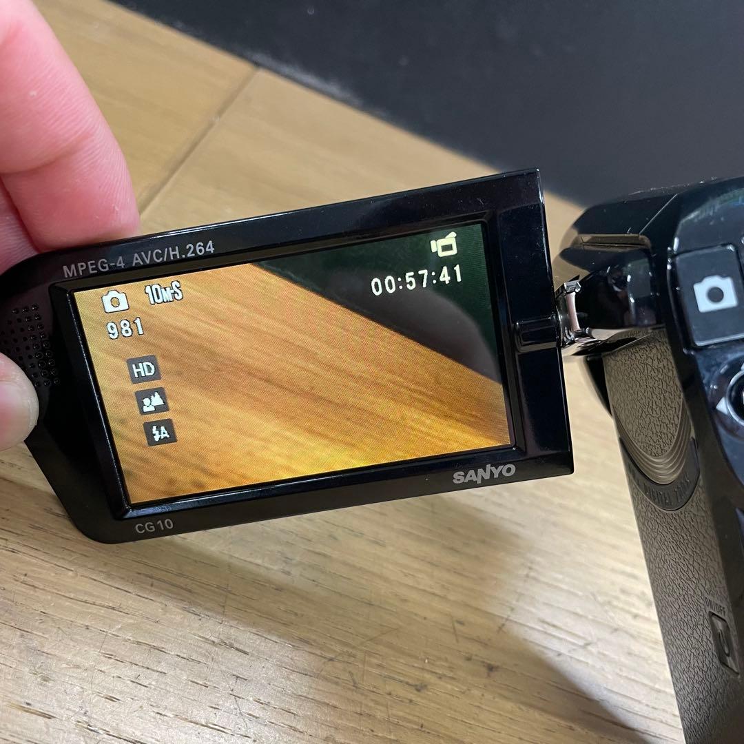 動作品 SANYO DMX-CG10 デジタルムービーカメラ