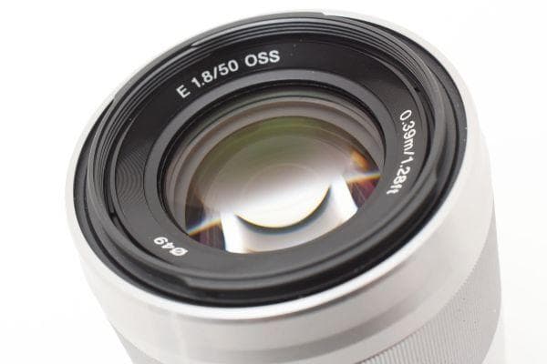 【美品】ソニー SONY E 50mm F1.8 OSS SEL50F18