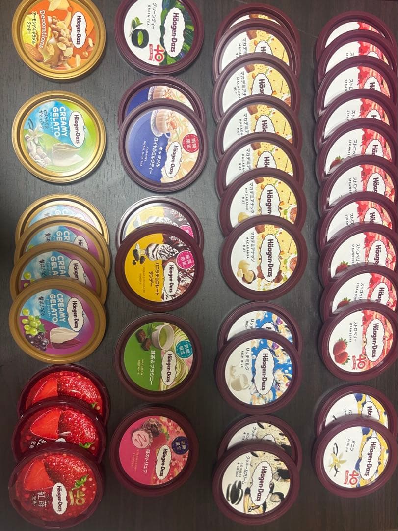 ハーゲンダッツの蓋