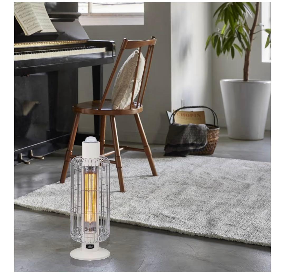 アラジン 電気ストーブ グラファイトヒーター 400W CAH-G42GE-W