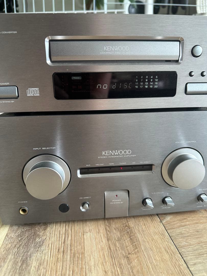 KENWOOD K's コンポ 　A1001　DP1001