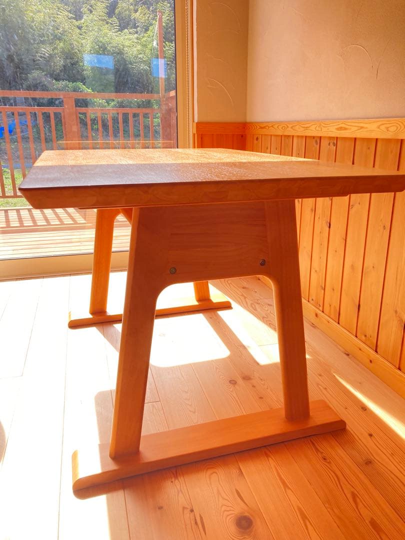 ナチュラルウッド 長方形 テーブル