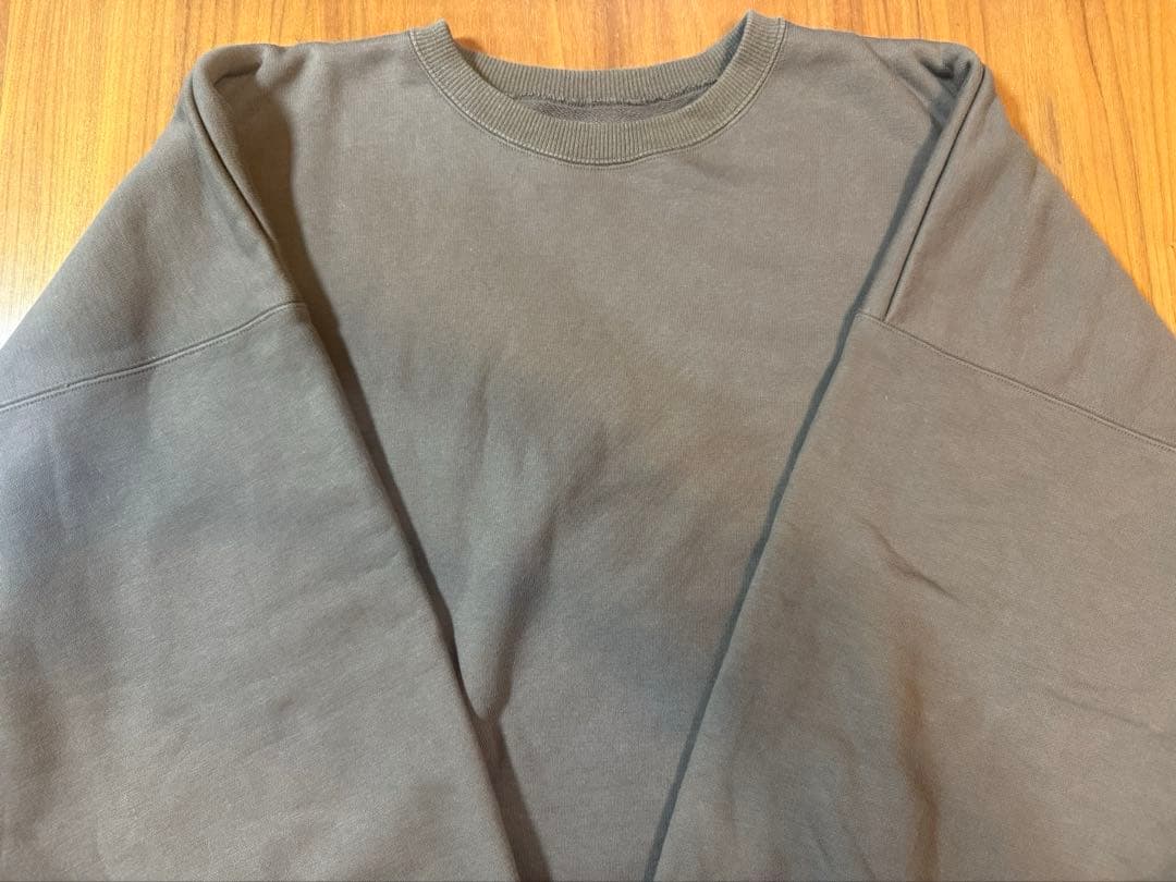 Curensology＆RC フレンチテリービッグトレーナー♢カーキ