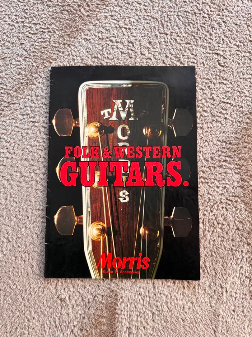 Morris モーリス W-40L レフティ アコギ カタログ付き