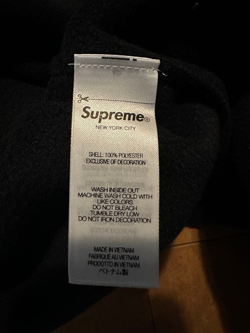 新品Supreme Polartec Baseball Jersey Black