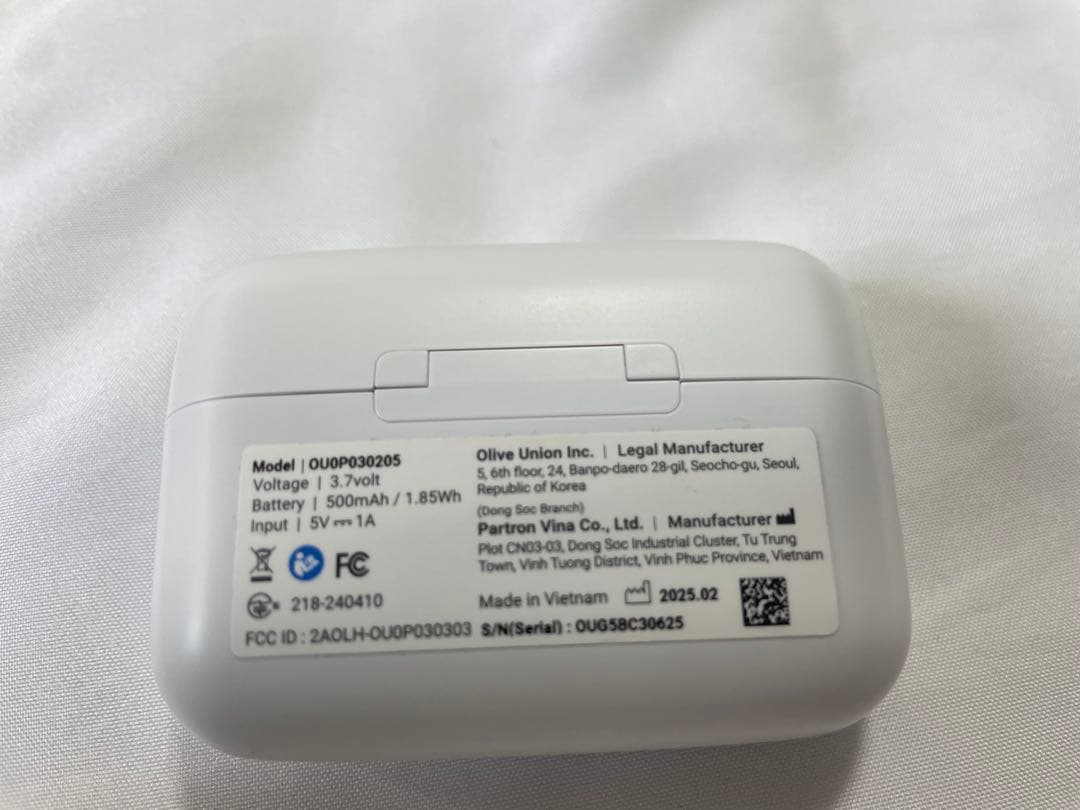 OLIVE UNION OLIVE AIR 集音器 オリーブエアー イヤホン