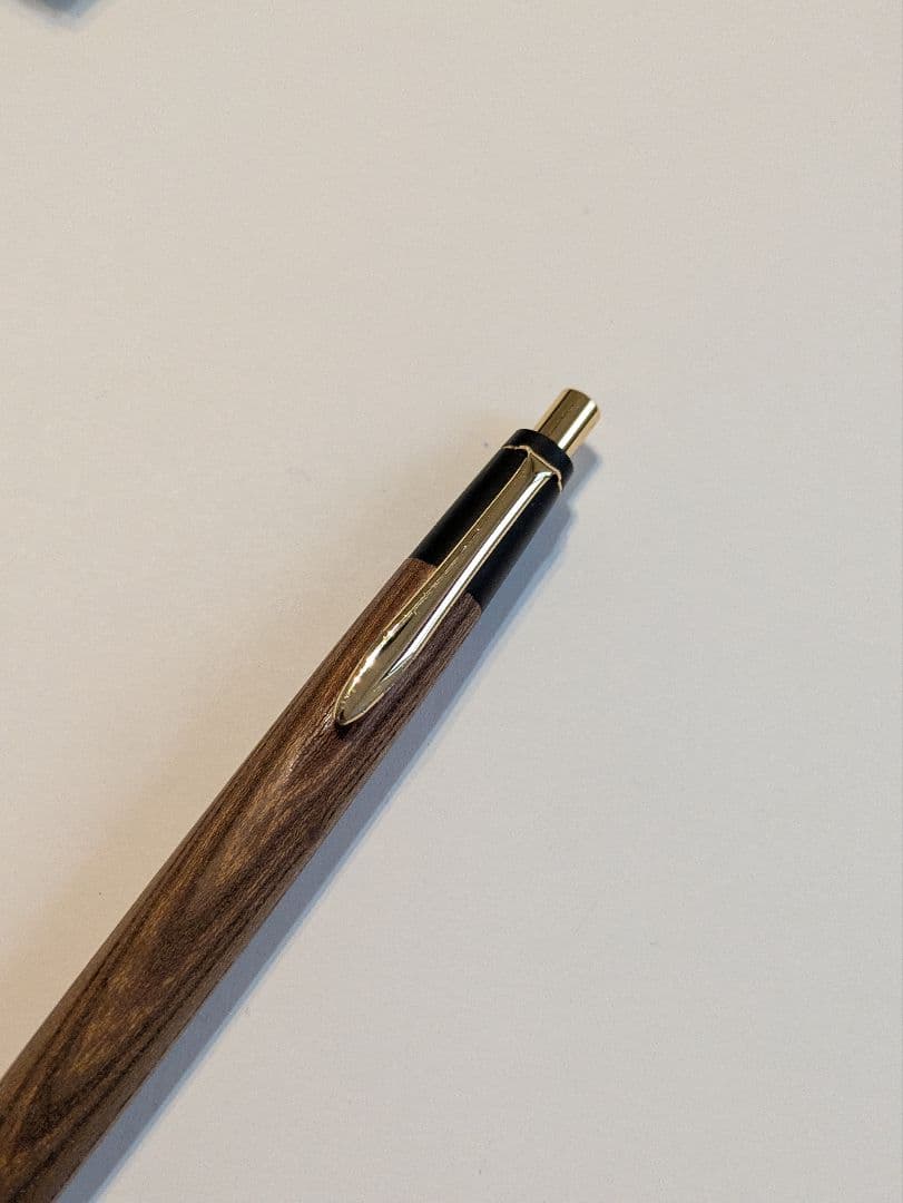 野原工芸　欅　新形　シャープペンシル