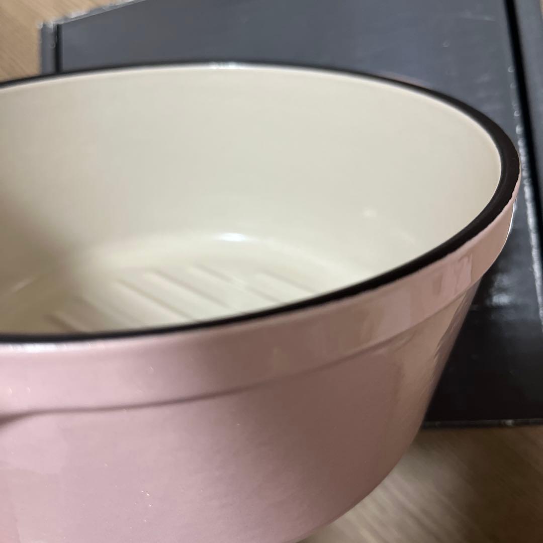 本日価格VERMICULAR 両手鍋 18cm ピンク