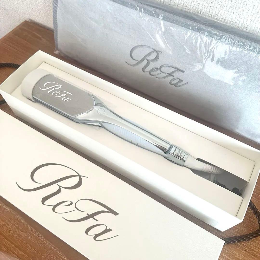 【ケース付き】ReFa パワーストレートアイロンプロ ホワイト 新品保証書付き