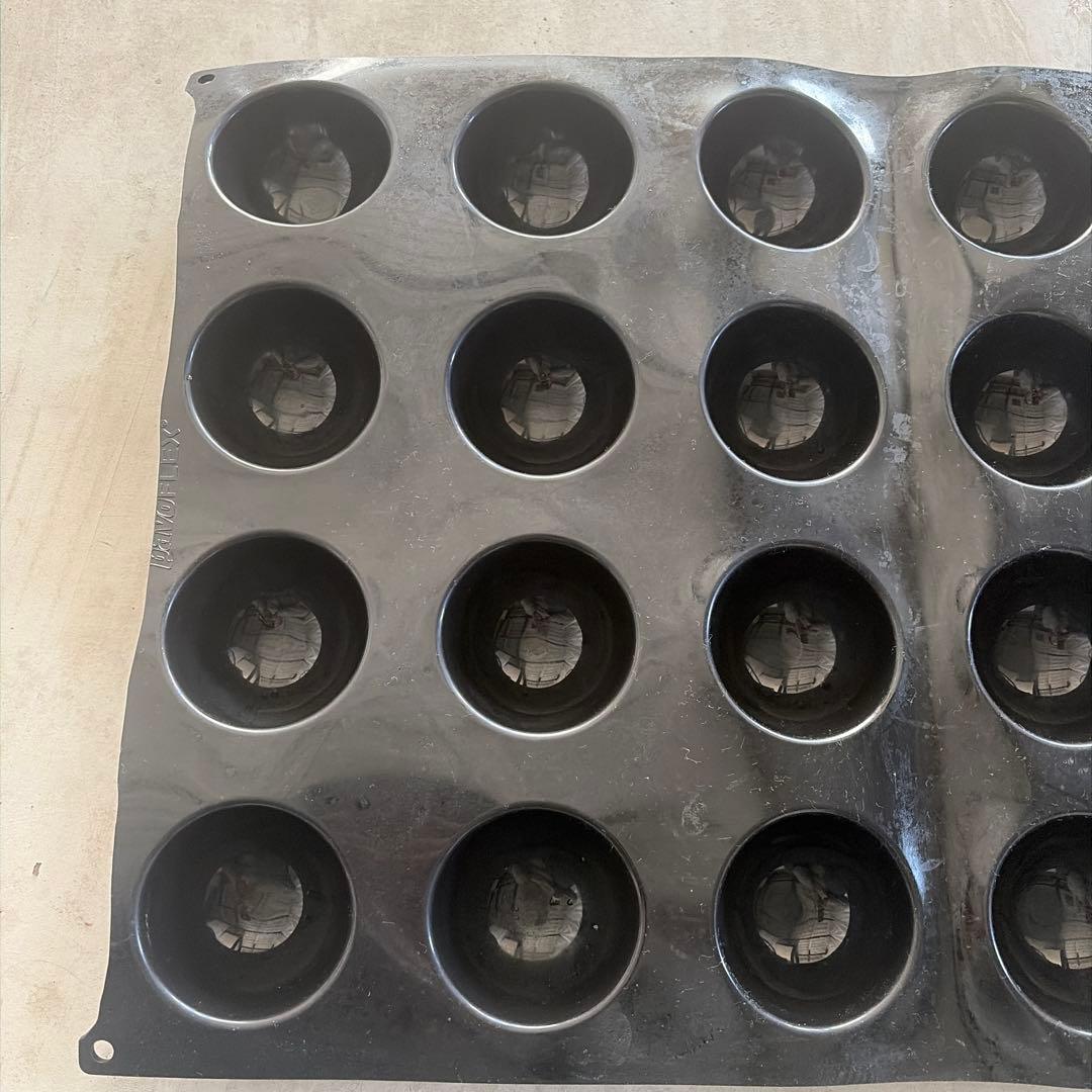 シリコン製半球型モールド1枚