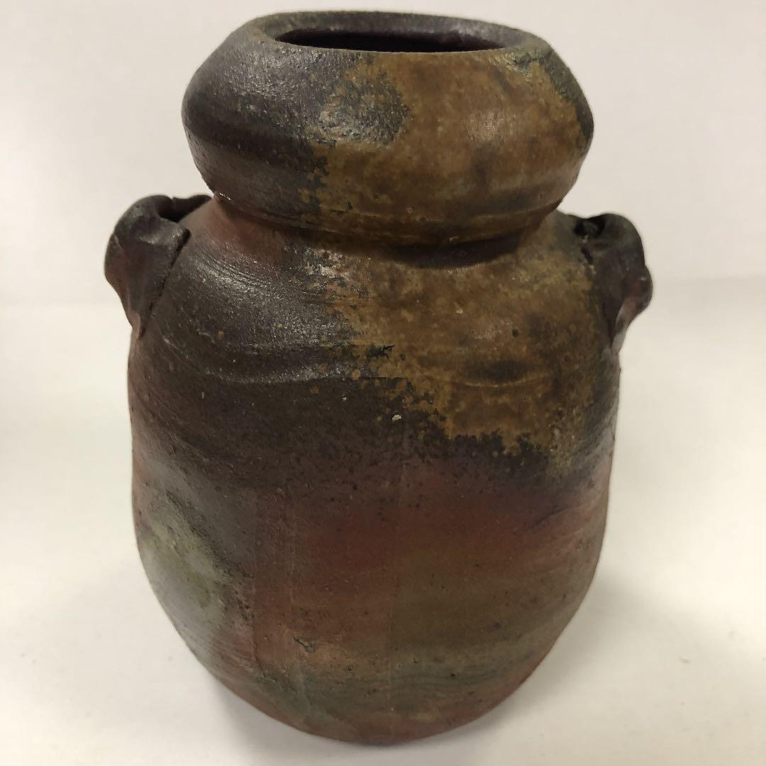 【備前焼　窯上がり（清麻呂窯）　花活け】