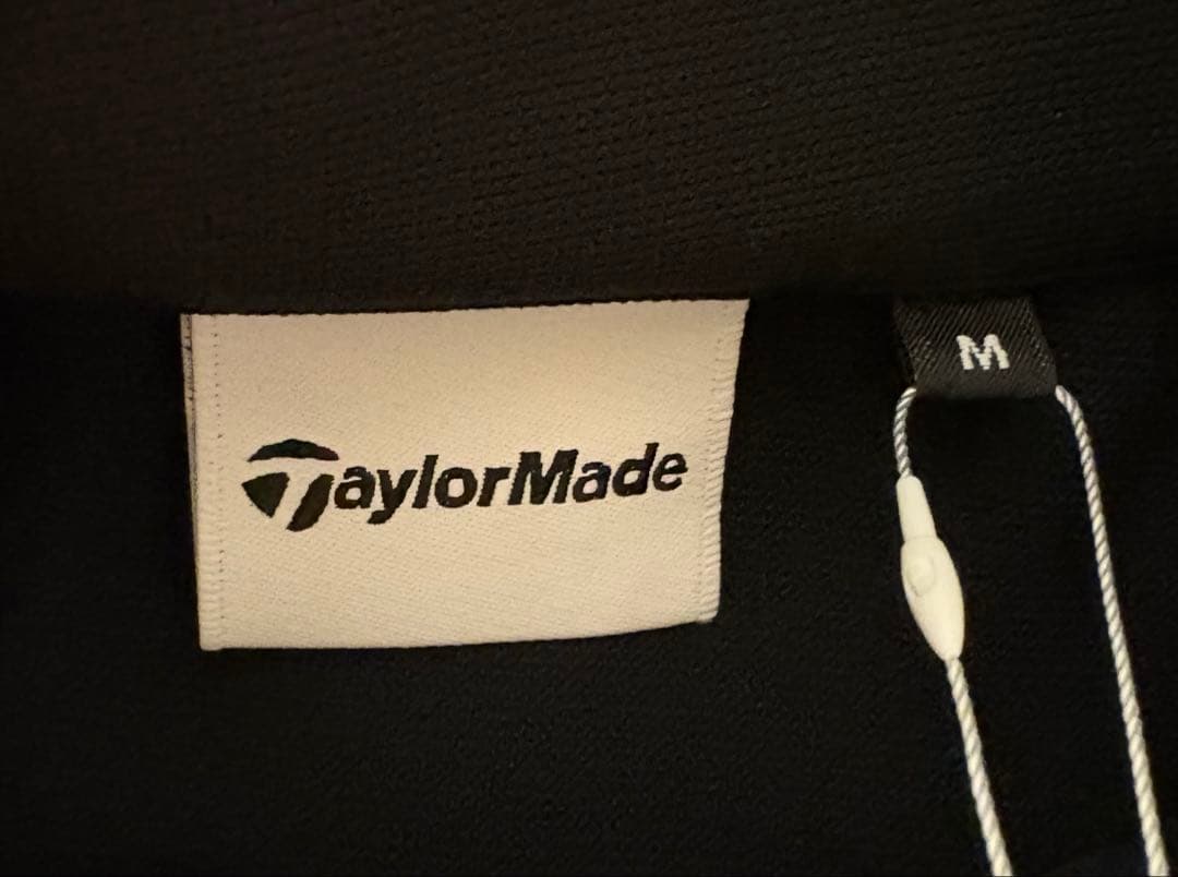【新品未使用】TaylorMade ブラック ジャケット Mサイズ　トレーナー
