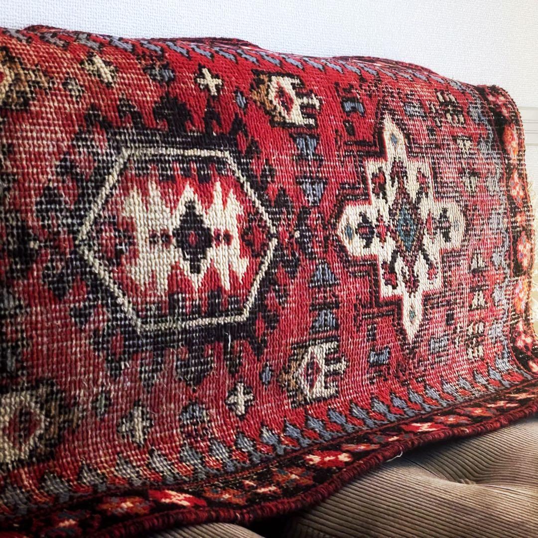 【月末セール】125×59 アフガニスタン バルーチ ヴィンテージラグ