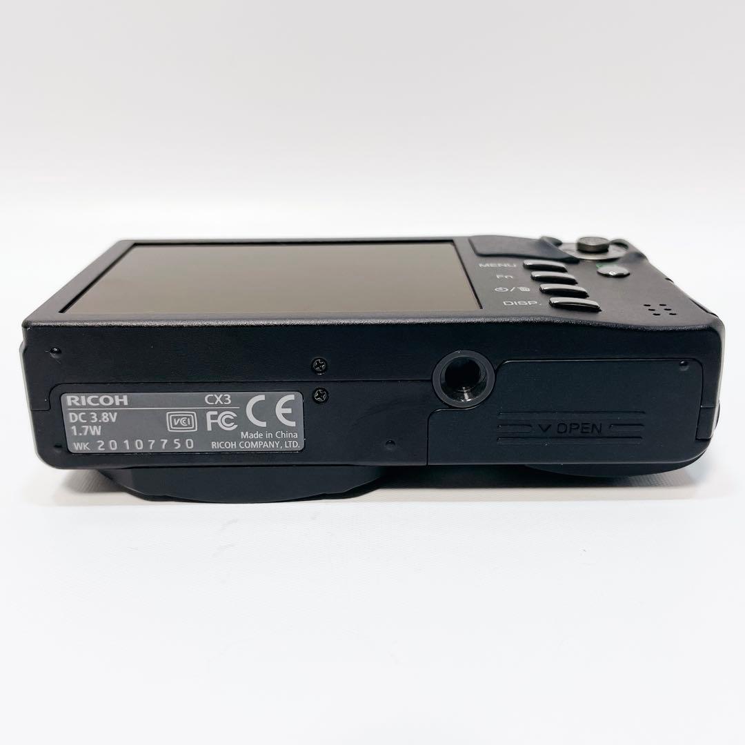 RICHO リコー CX3 コンパクトデジタルカメラ ブラック 黒 美品