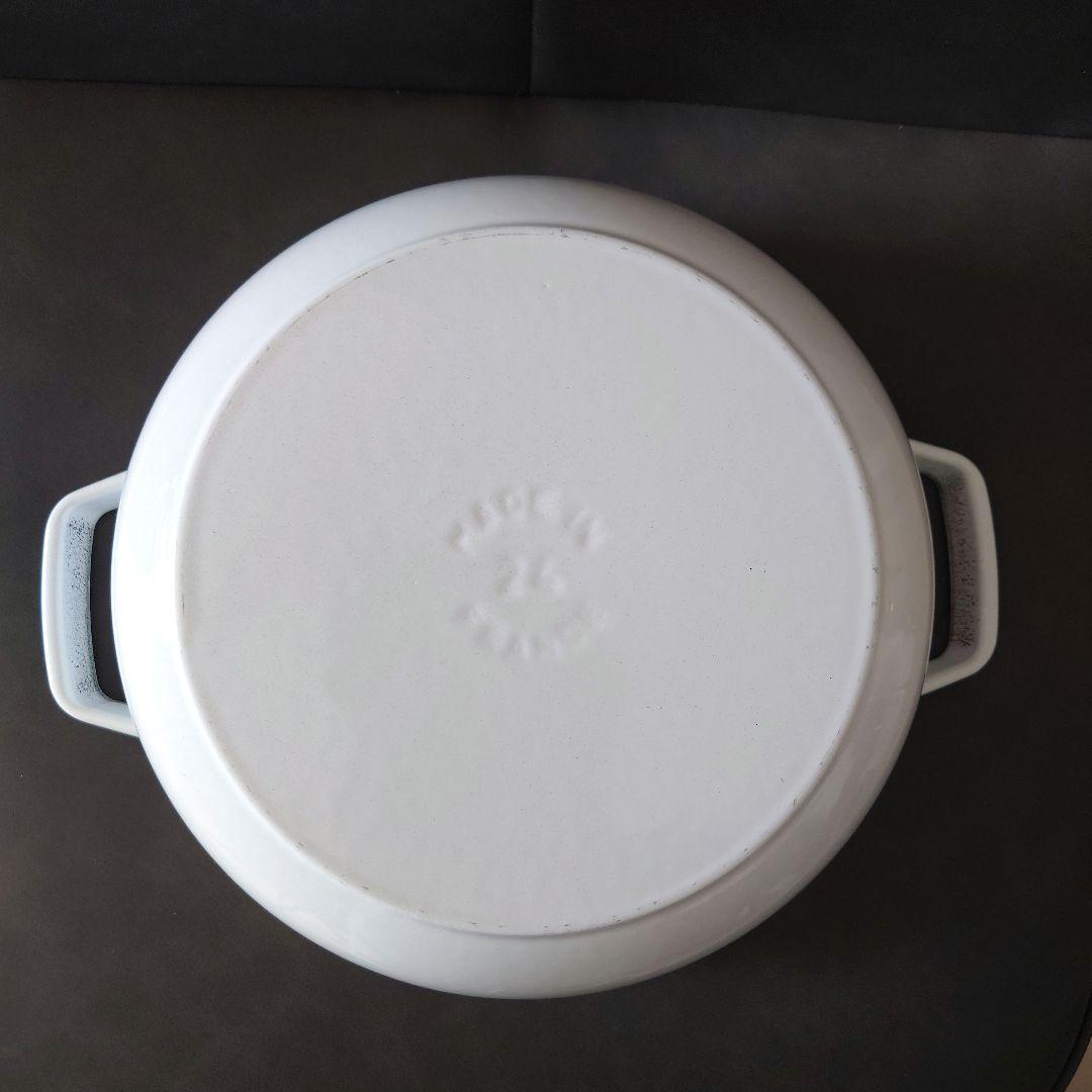 ストウブ STAUB ホワイト スノー 24 希少 レア 限定