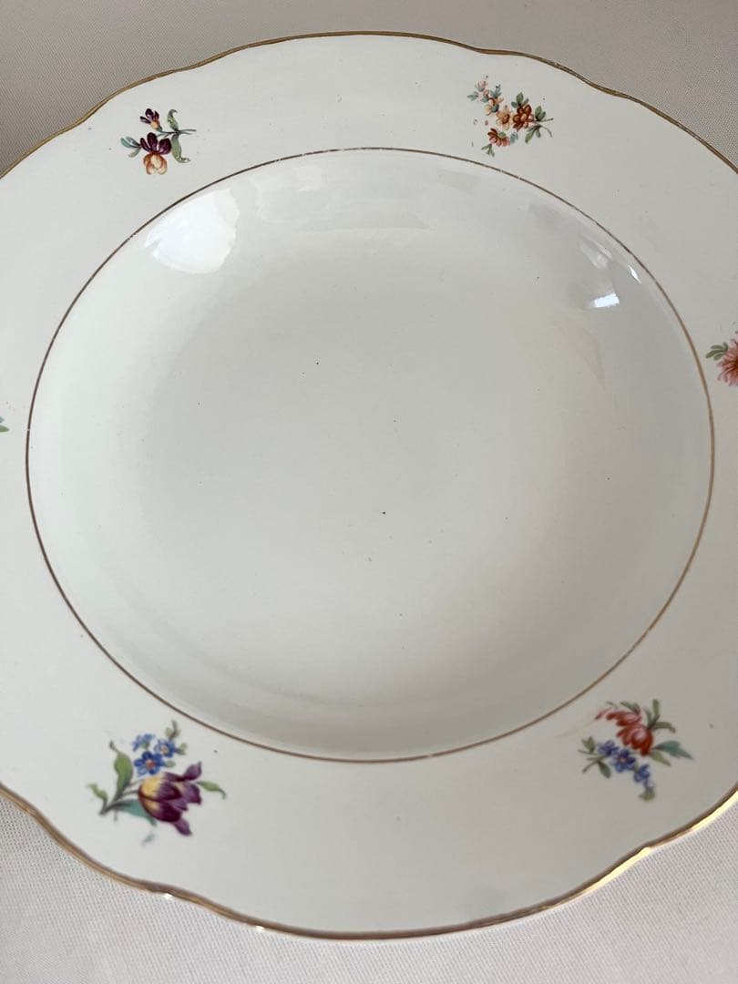 【フランス】Sarreguemines サルグミンヌ クルーズ皿 3点