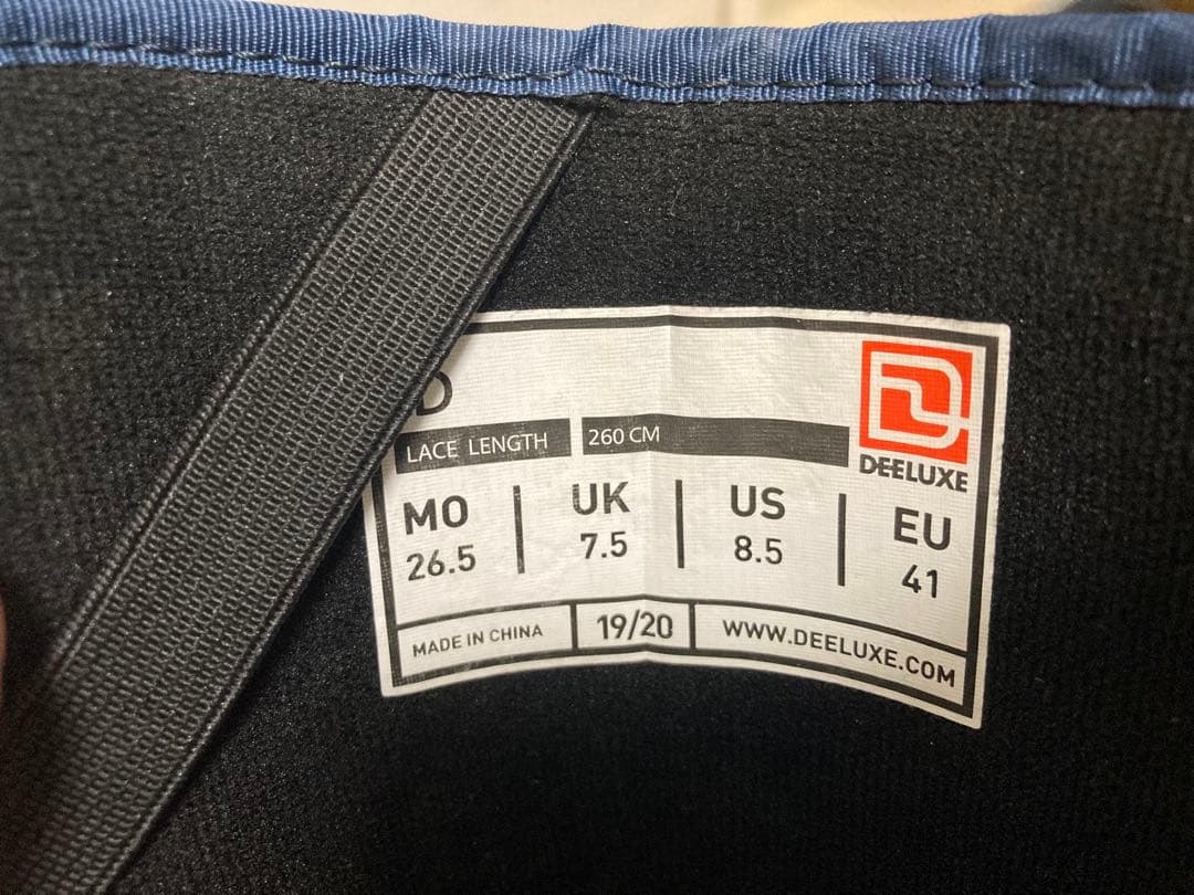 DEELUXE ID ネイビー スノーボードブーツ