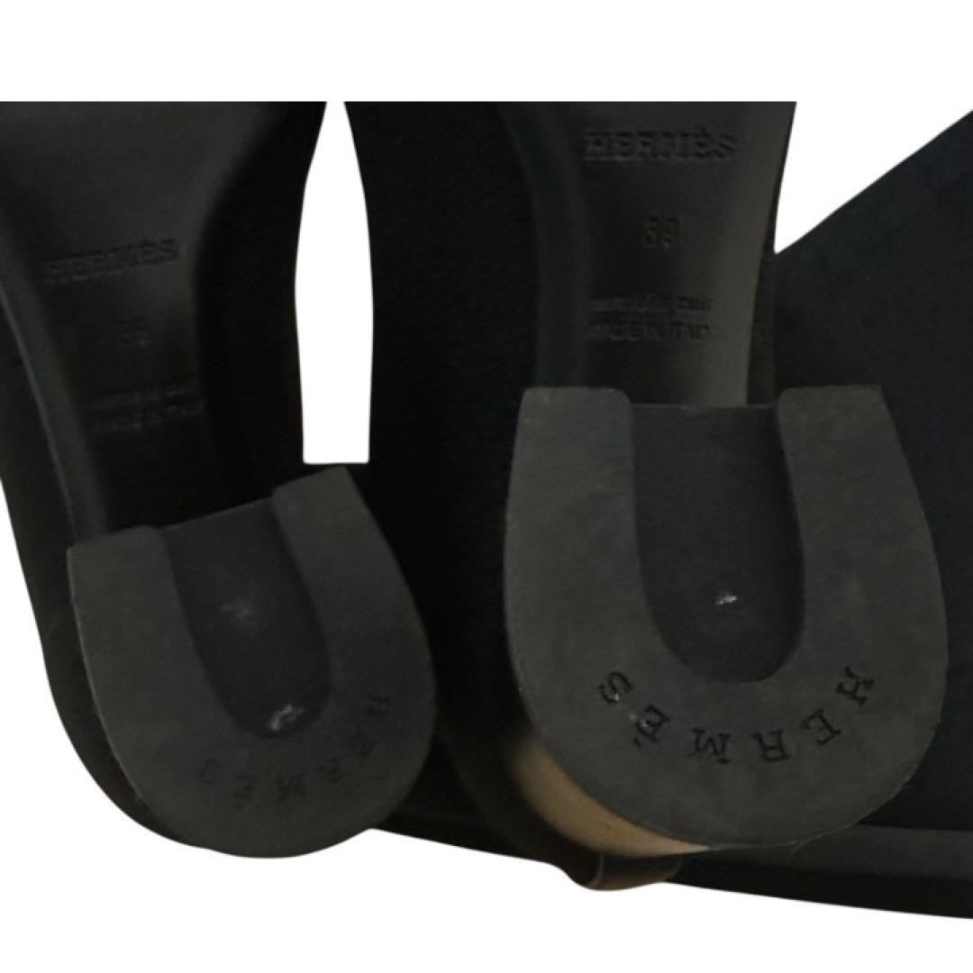 【美品】【限定価格】エルメスHERMESフォンテーヌロングブーツニットブーツ