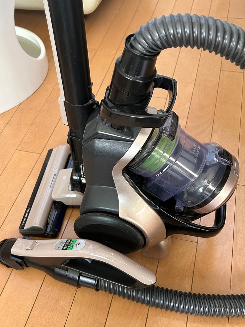 HITACHI掃除機　 パワーブーストサイクロン　 シャンパンゴールド