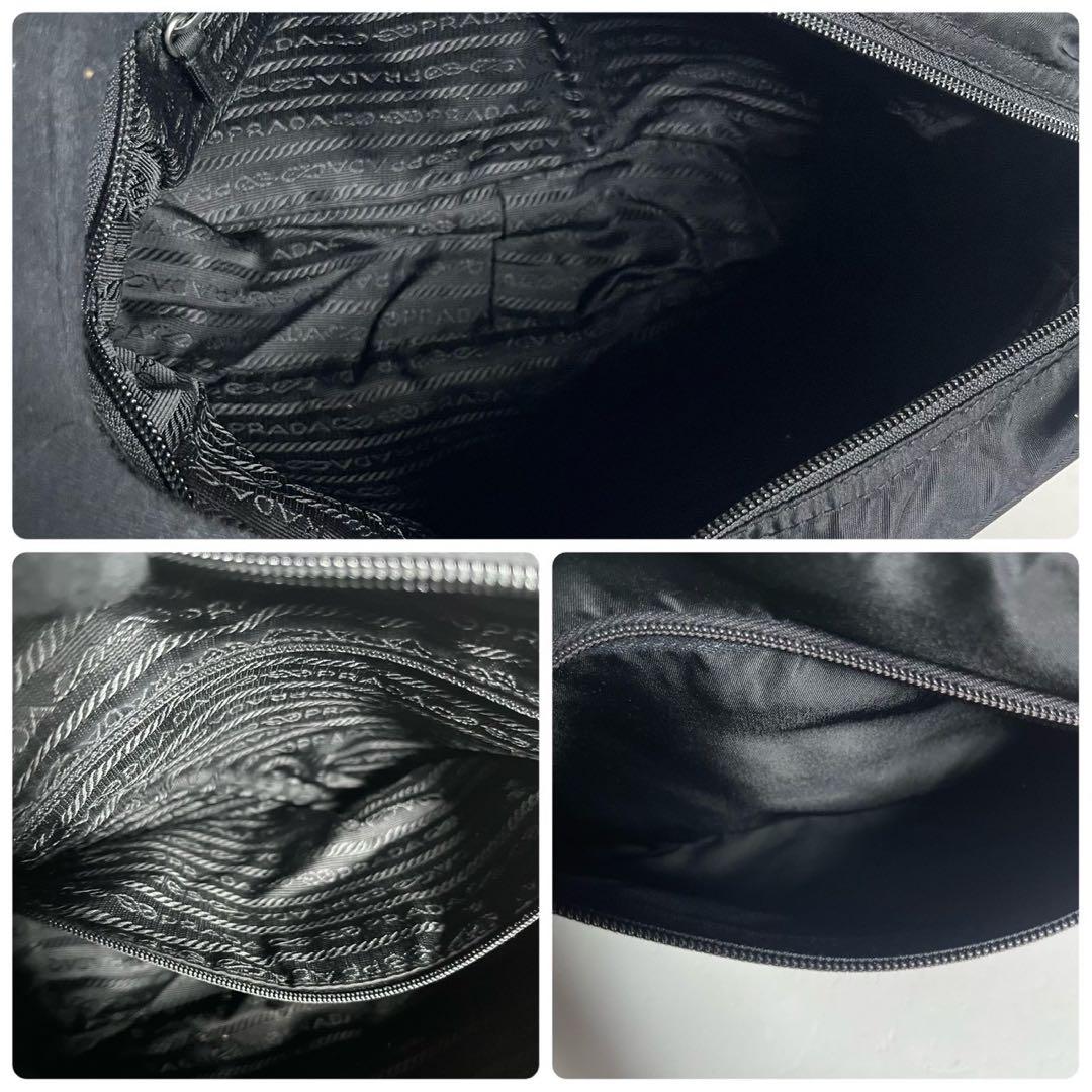 【極上美品✨】プラダ ミニ カメラバッグ ショルダーバッグ 三角ロゴ ナイロン