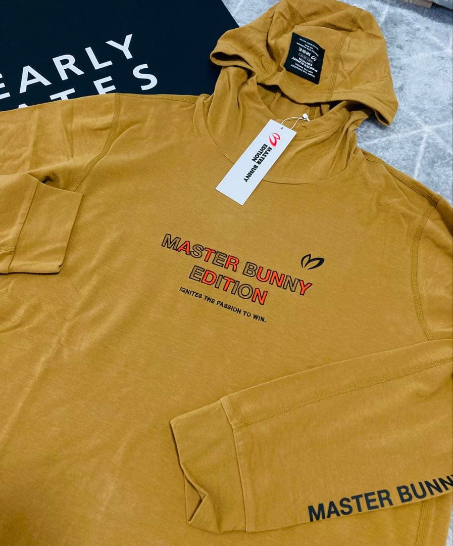 新品 パーリーゲイツ マスターバニー ベアスムース フーディ(5)サイズL